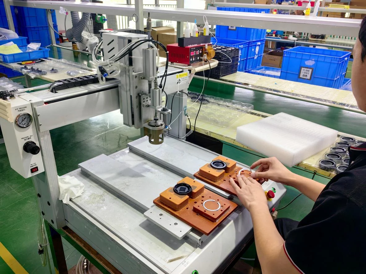 Útil de montaje y posicionamiento de componentes