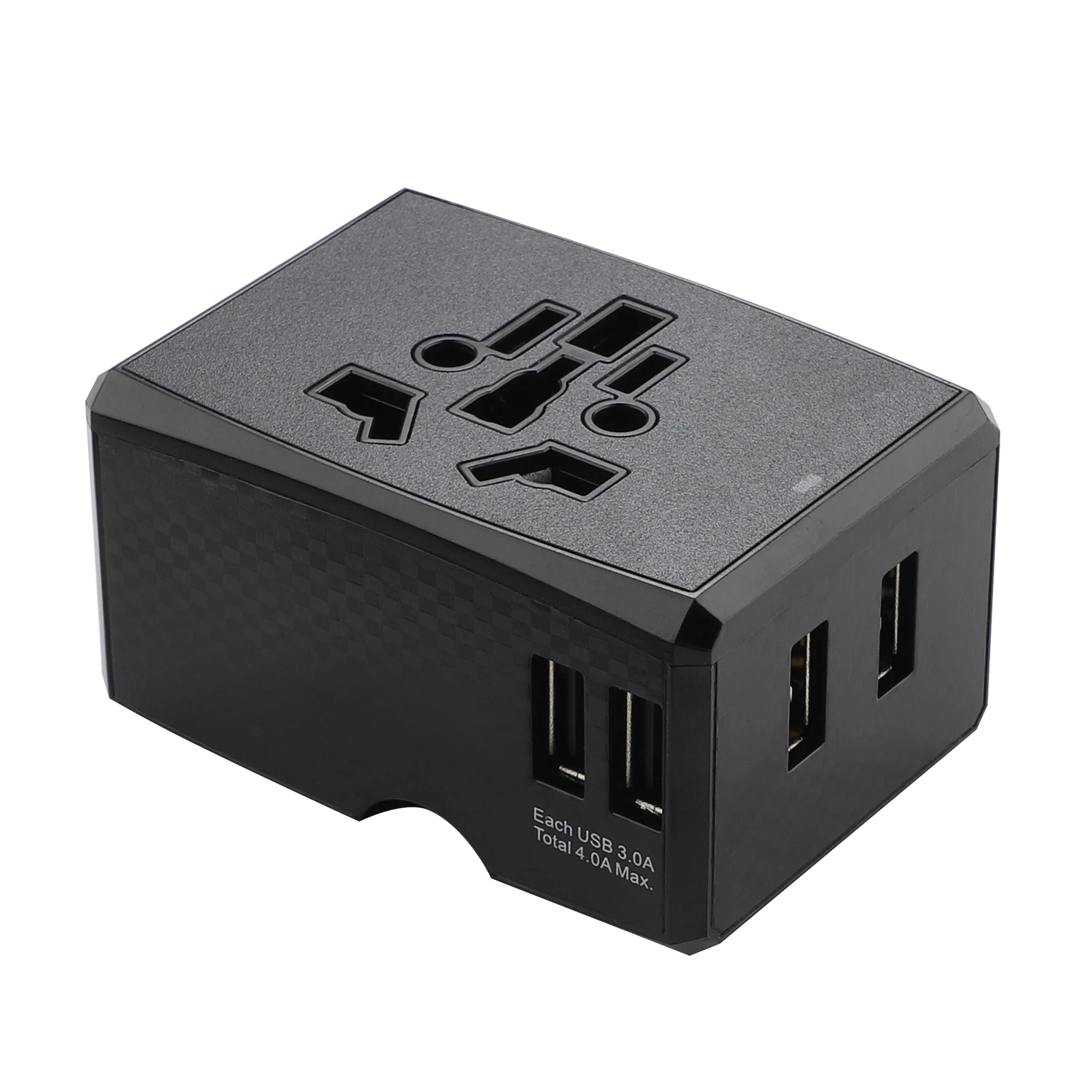 HHT203 travel adapter and configuration views