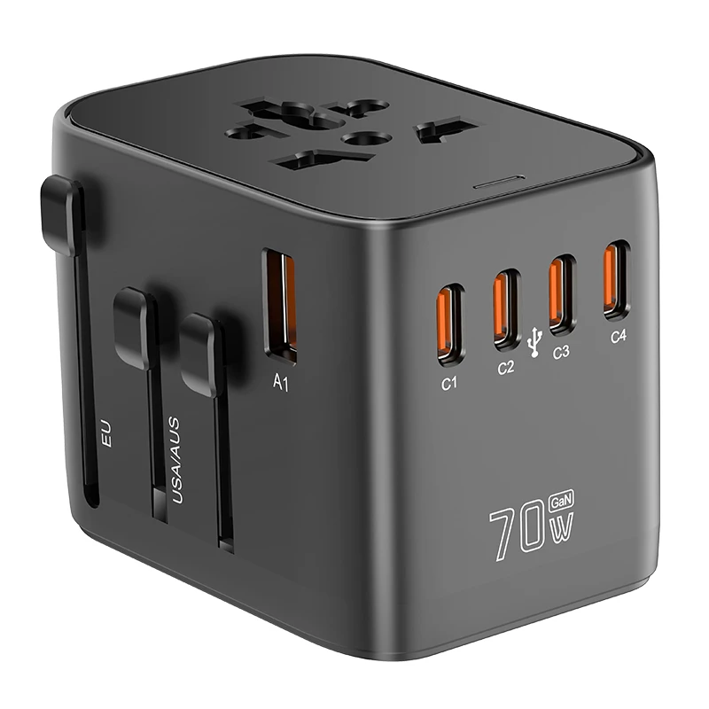 HHT915 travel adapter and configuration views