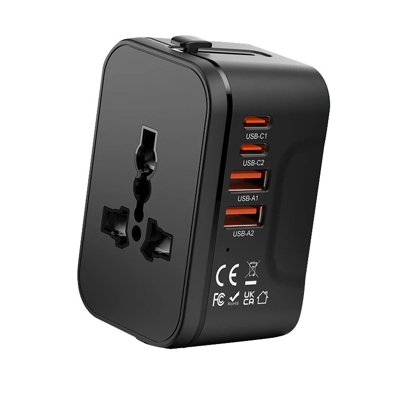 HHT205 travel adapter and configuration views
