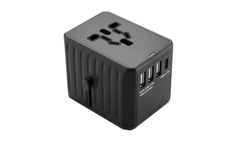 HHT901 travel adapter and configuration views